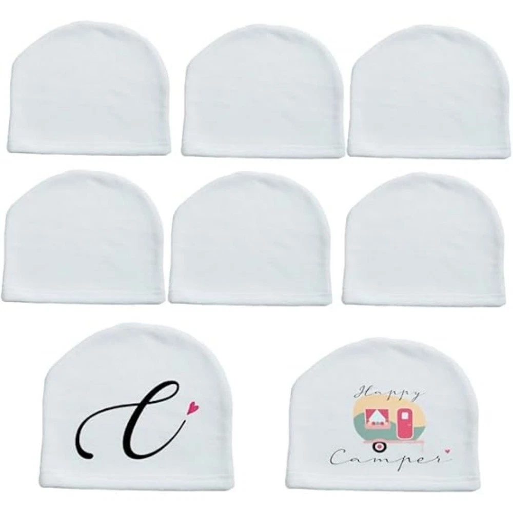Hat Sublimation Blank - 20-pack sublimatie blanco unisex gebreide zachte