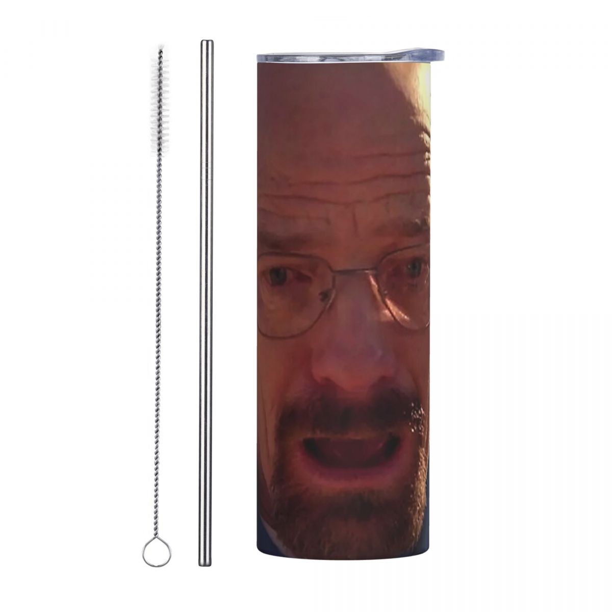 Tumbler 20Oz White - Walter White Mem RVS Tumbler, vacuüm