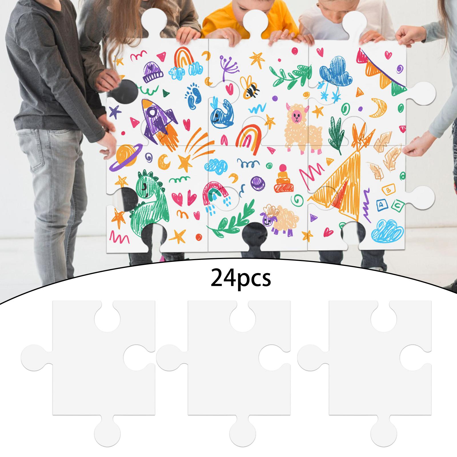 Puzzle Blank White - Lege puzzel voor kinderen en volwassenen,