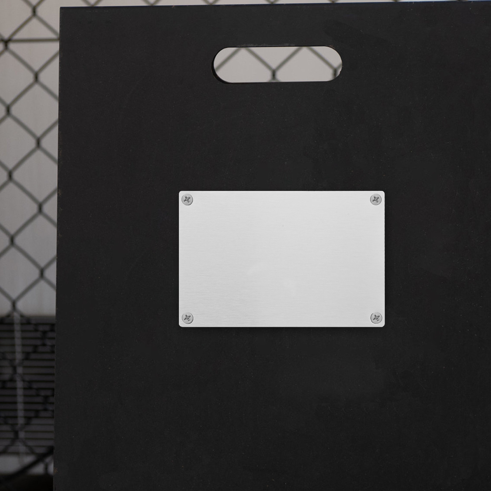 Yard Sign Blank - 5 stuks blanco metalen bordjes van