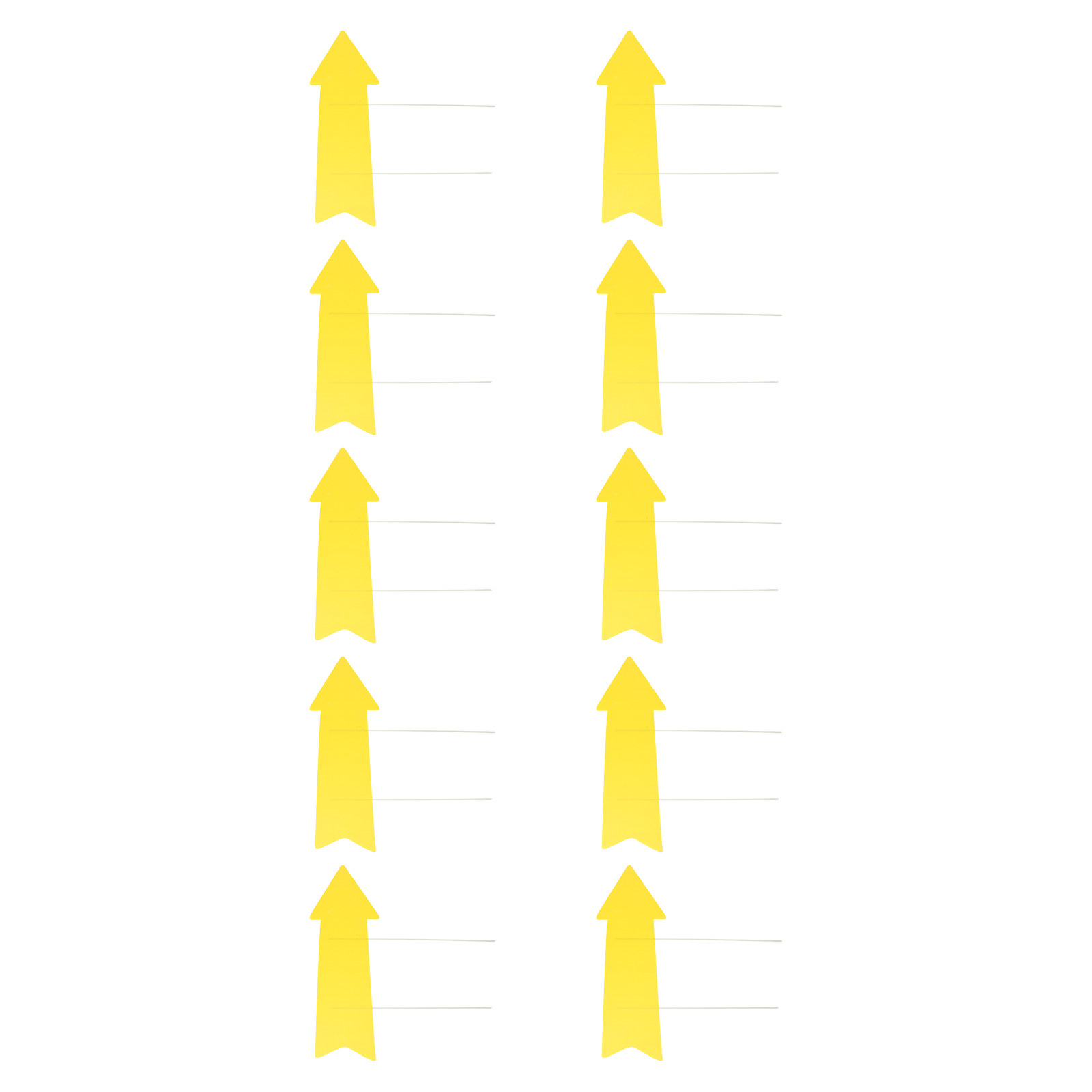 10 stuks blanco pijl-tuinborde - Yard Sign Blank recensie en prijs
