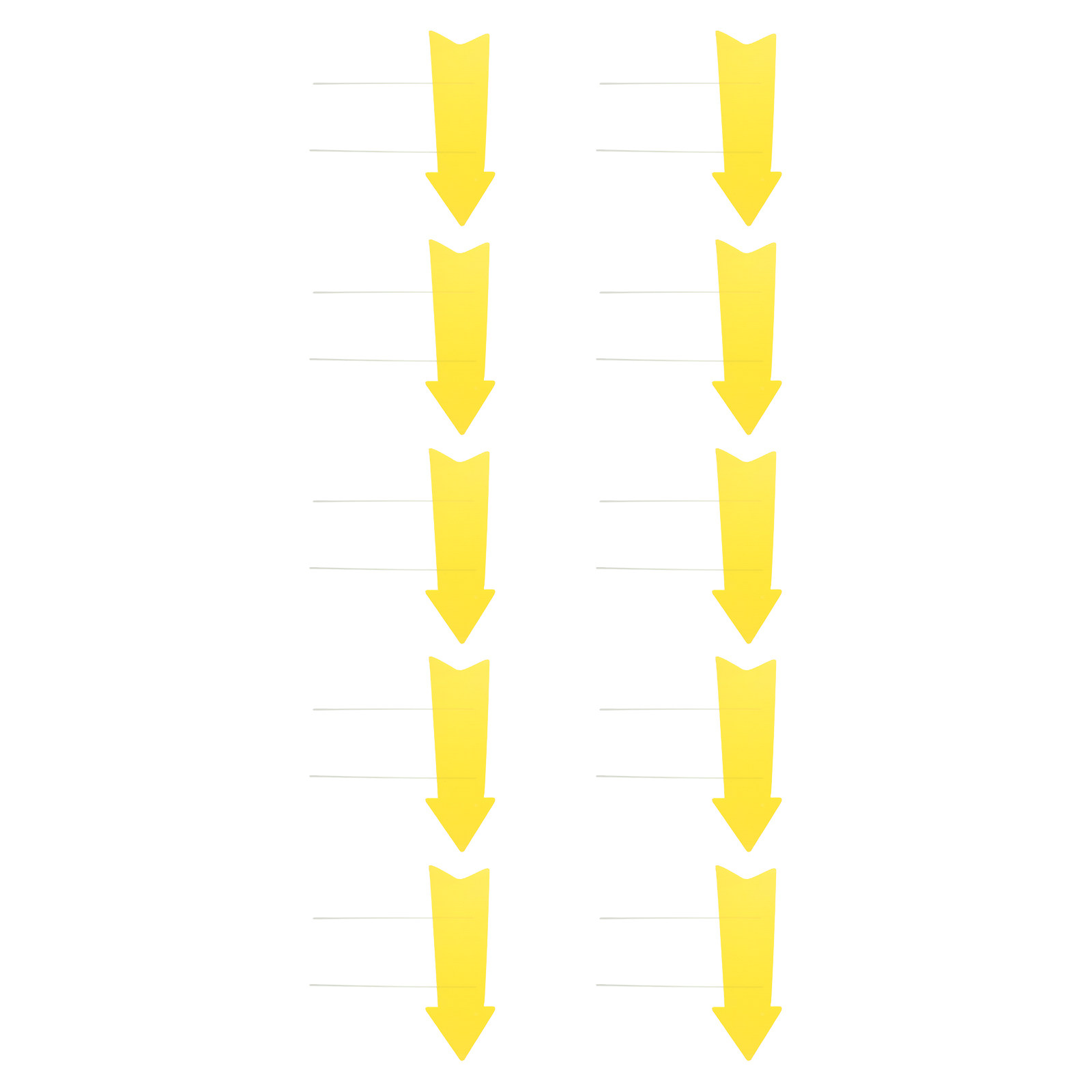 10 stuks blanco pijl-tuinborde - Yard Sign Blank recensie en prijs