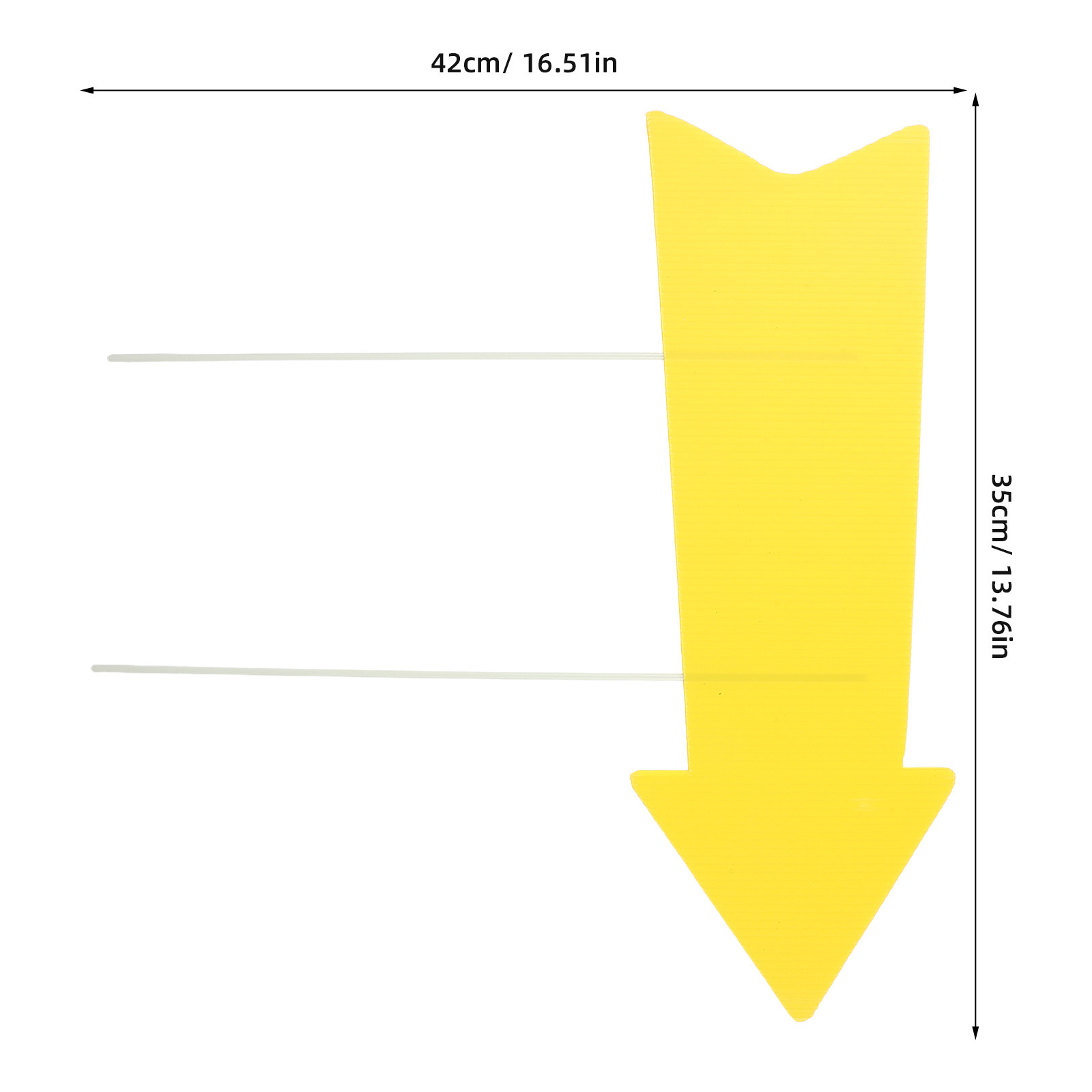 10 stuks blanco pijl-tuinborde - Yard Sign Blank recensie en prijs