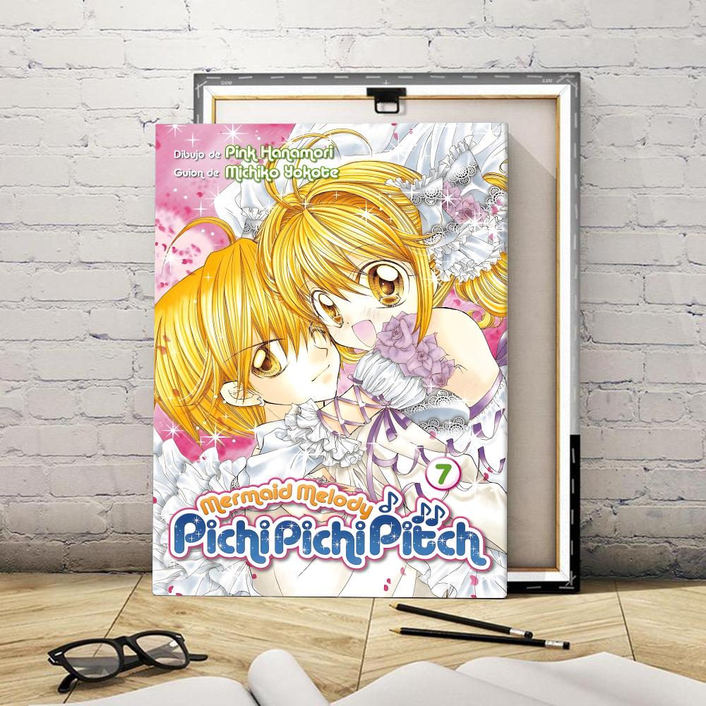 Anime Zeemeermin M-Melody Pich - Canvas Wrap Ready recensie en prijs