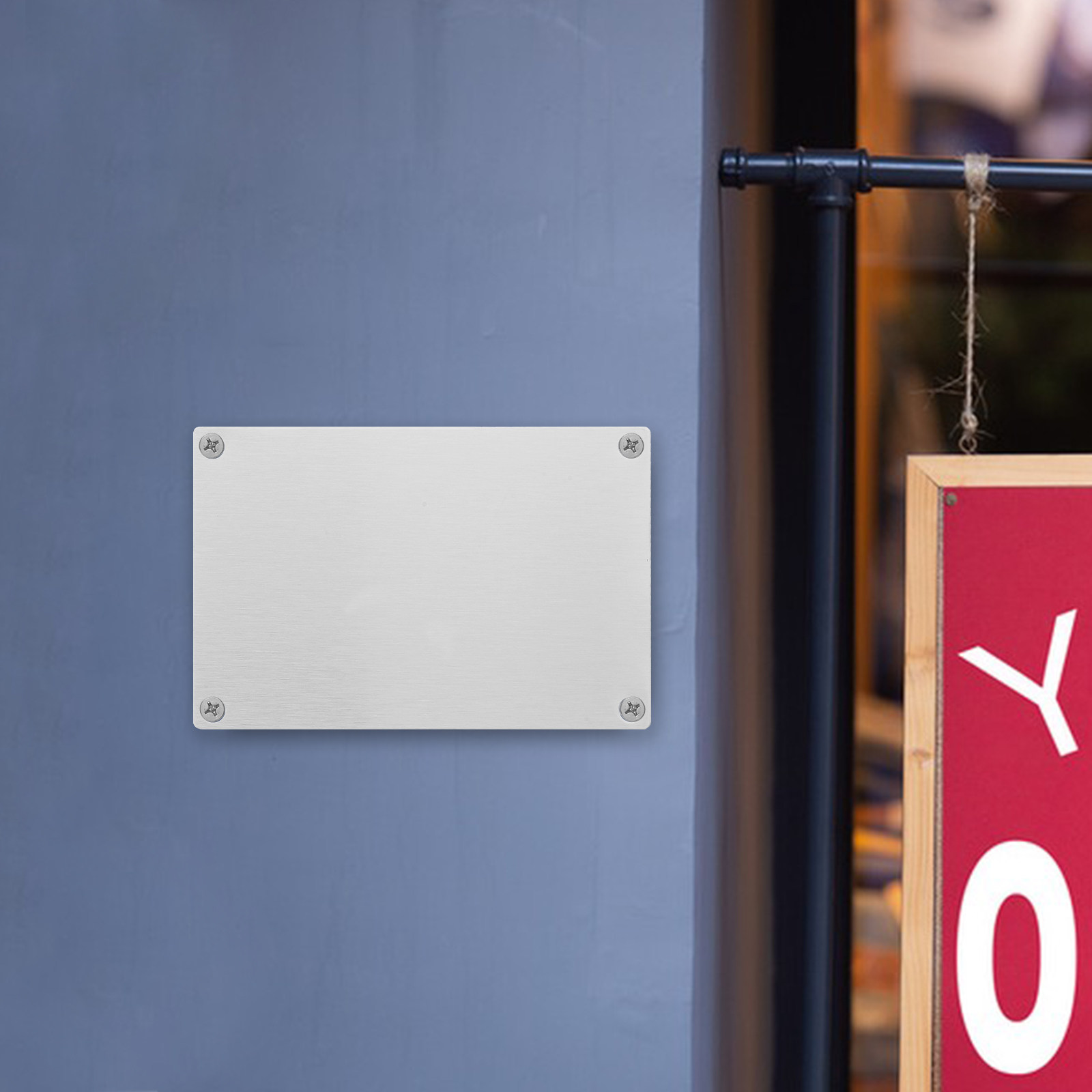5 stuks roestvrijstalen buiten - Yard Sign Blank recensie en prijs