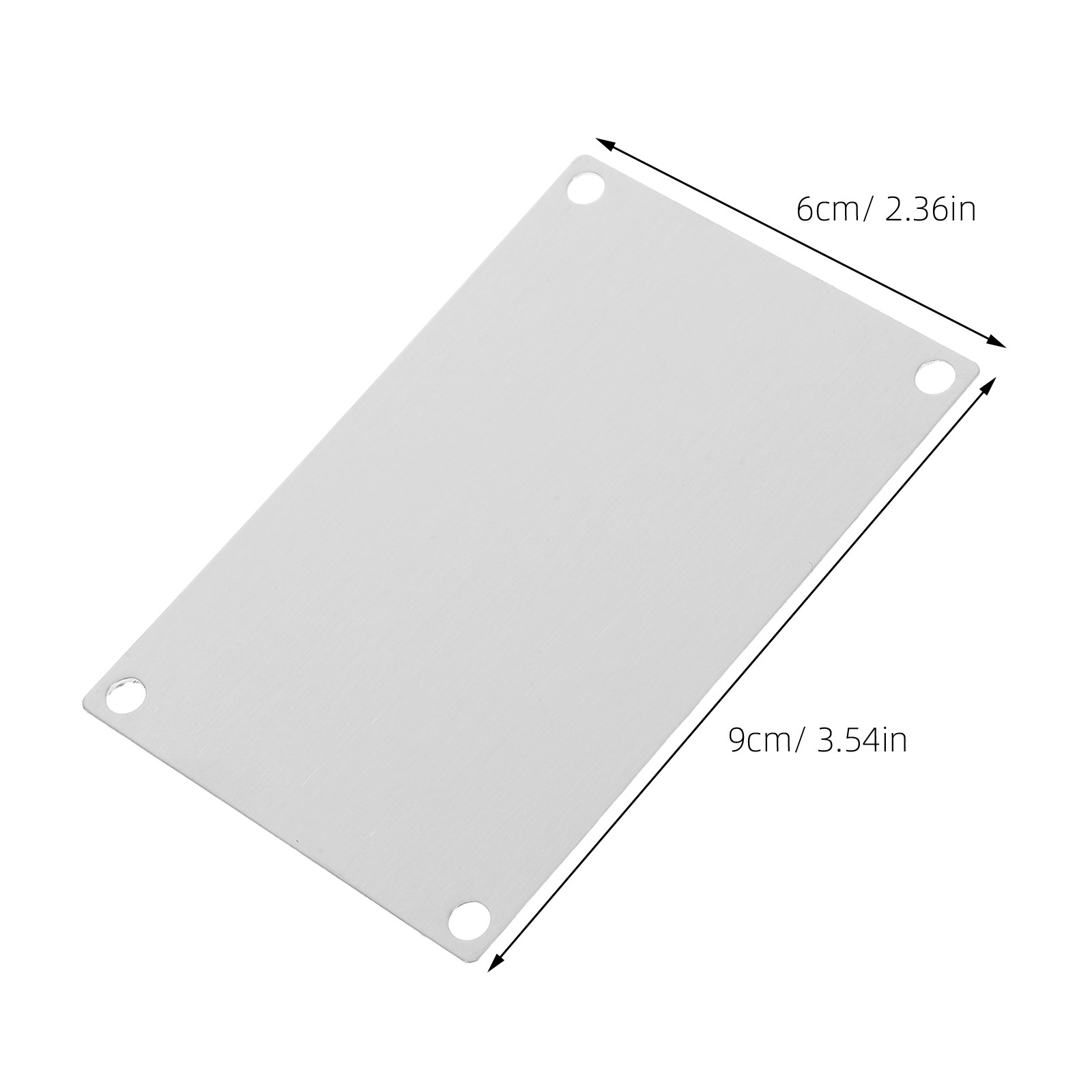 5 stuks roestvrijstalen buiten - Yard Sign Blank recensie en prijs