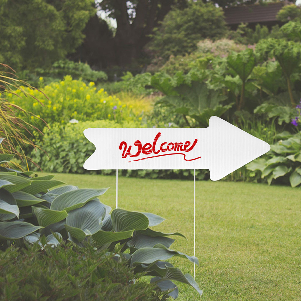 2 stuks blanco tuinbord, gegol - Yard Sign Blank recensie en prijs