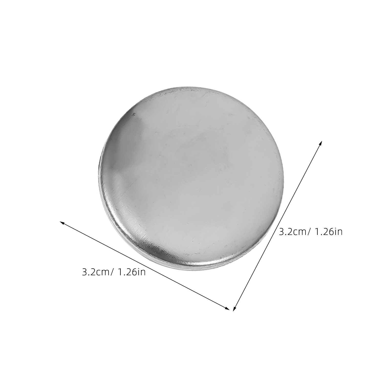 100 sets blanco badges, materi - Button Badge Blank recensie en prijs