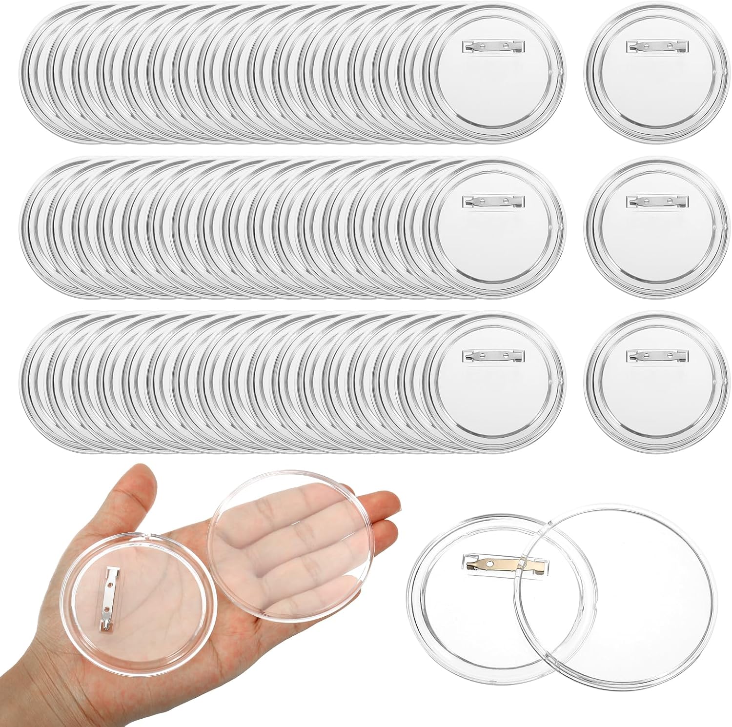 Acryl Cirkel Badge Maken Kit P - Button Badge Blank recensie en prijs