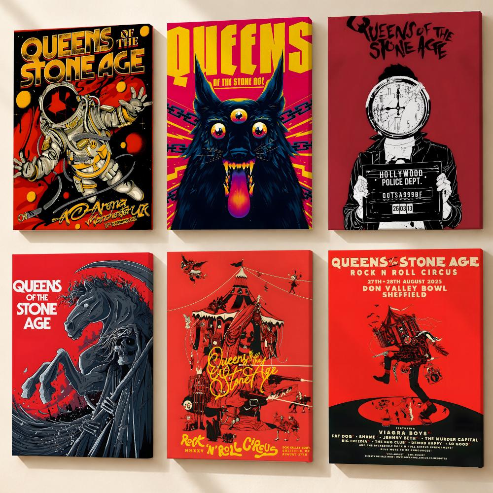 Band Q-Queens Of The Stone Age - Canvas Wrap Ready recensie en prijs