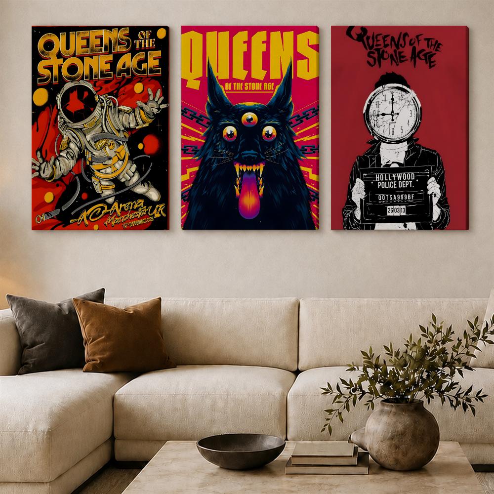 Band Q-Queens Of The Stone Age - Canvas Wrap Ready recensie en prijs