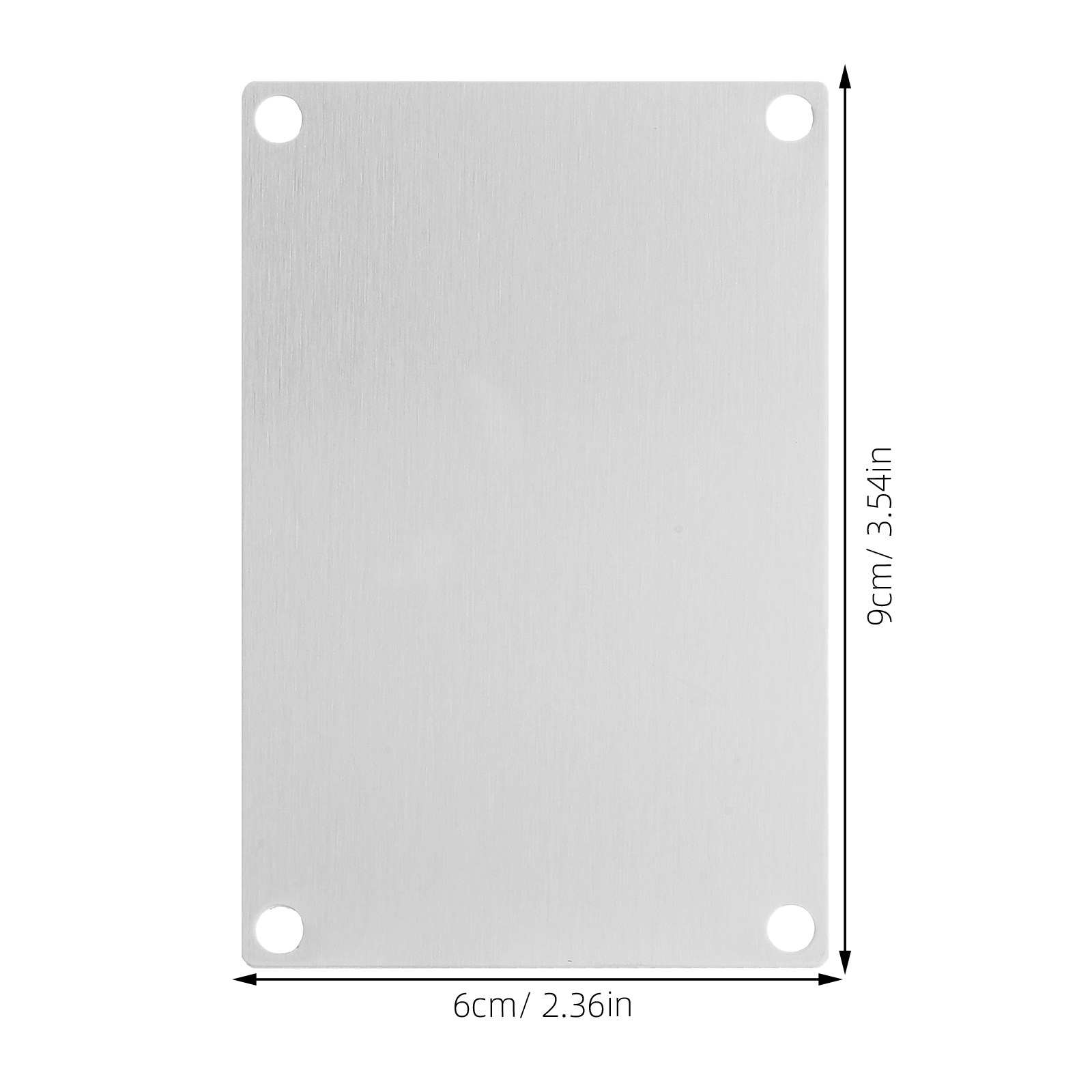 5 stuks blanco metalen bordjes - Yard Sign Blank recensie en prijs
